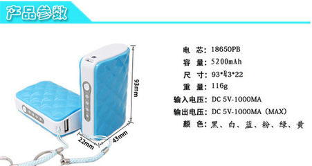 菠萝充电宝 小巧便携，电力强劲的移动电源